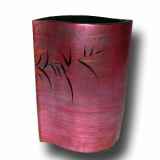 Gorgeously Designed Vietnam Lacquer Vase 